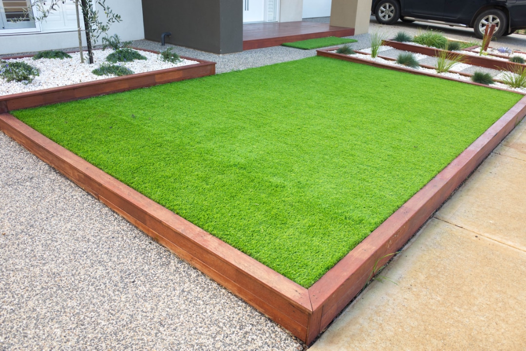 Summer is better with artificial lawns